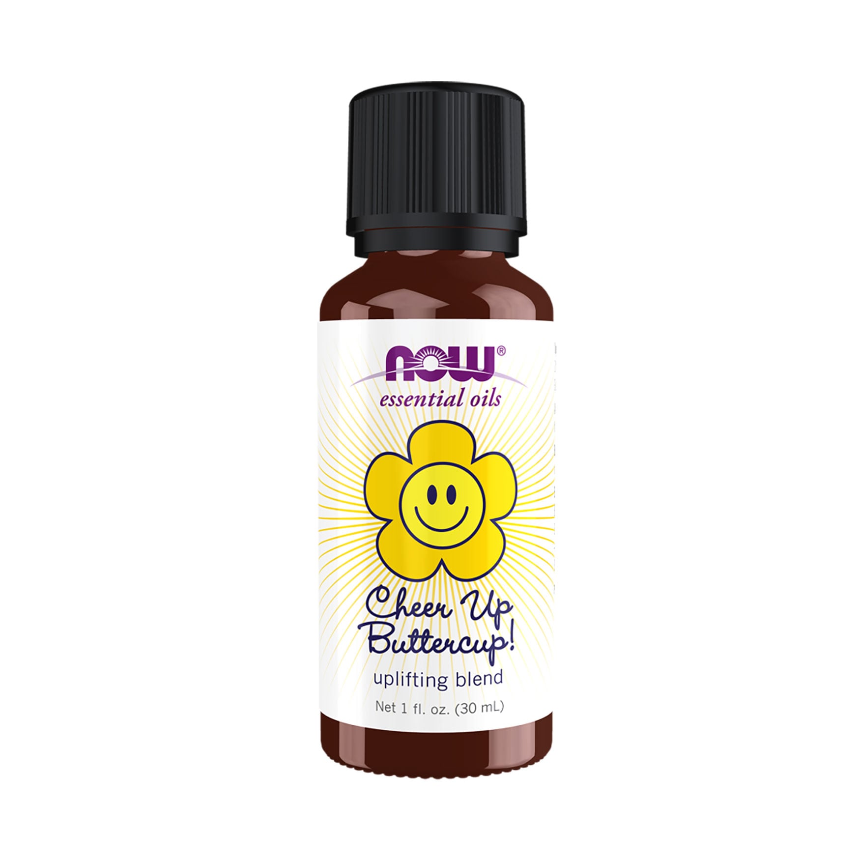 Уцінка! Ефірна олія NOW Foods Essential Oils Cheer Up Buttercup Олія жовтця, 30 мл